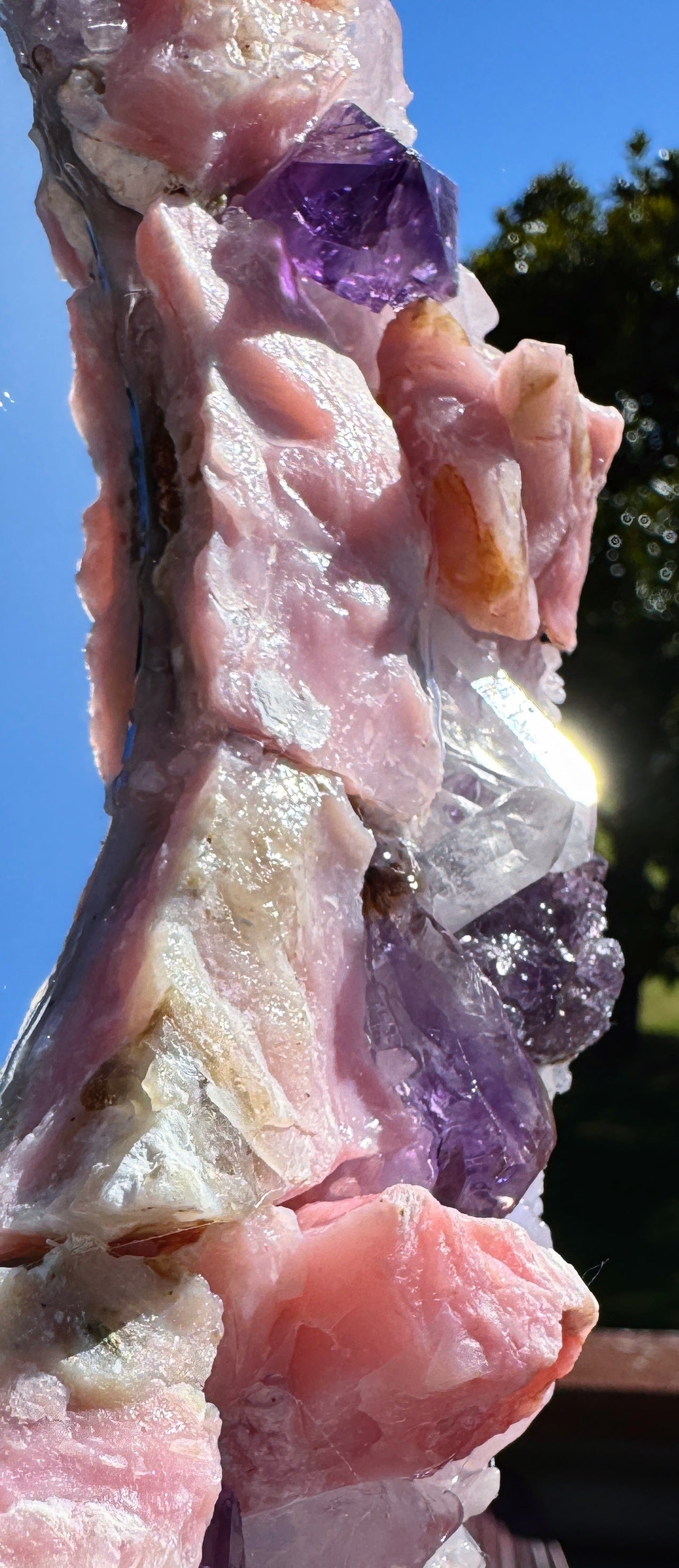 Angel Aura Love Crystal Mirror 28cm