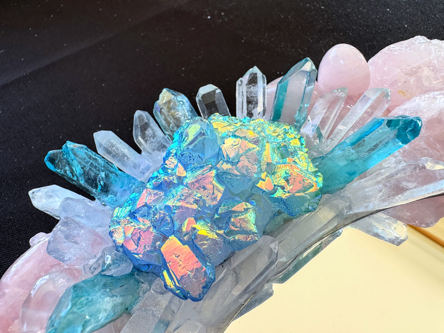 Mermaids Magic Crystal Mirror 28cm