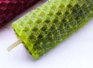 Beeswax candles