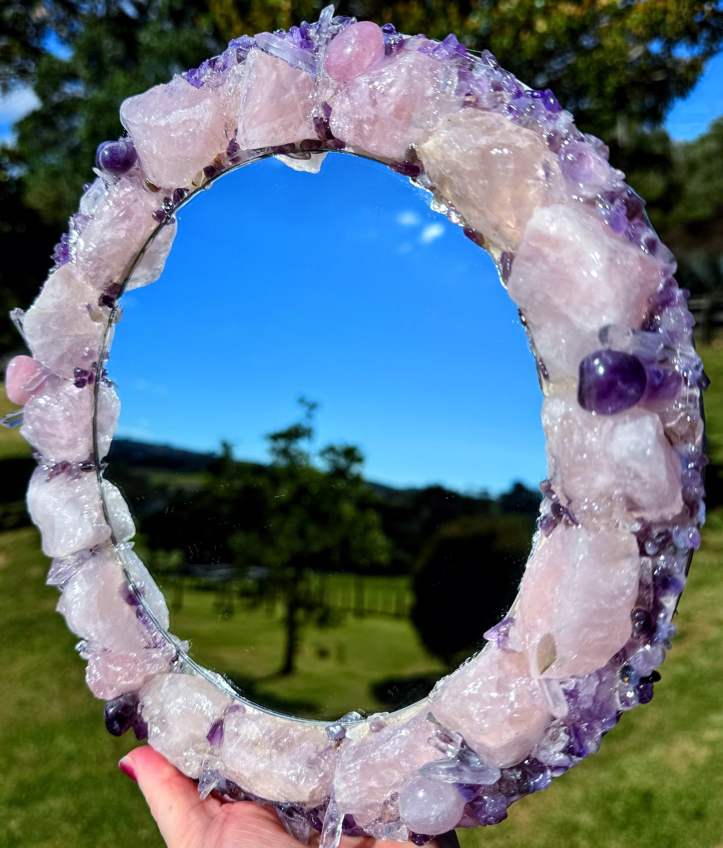 Crystal Mirror “Athena” #1