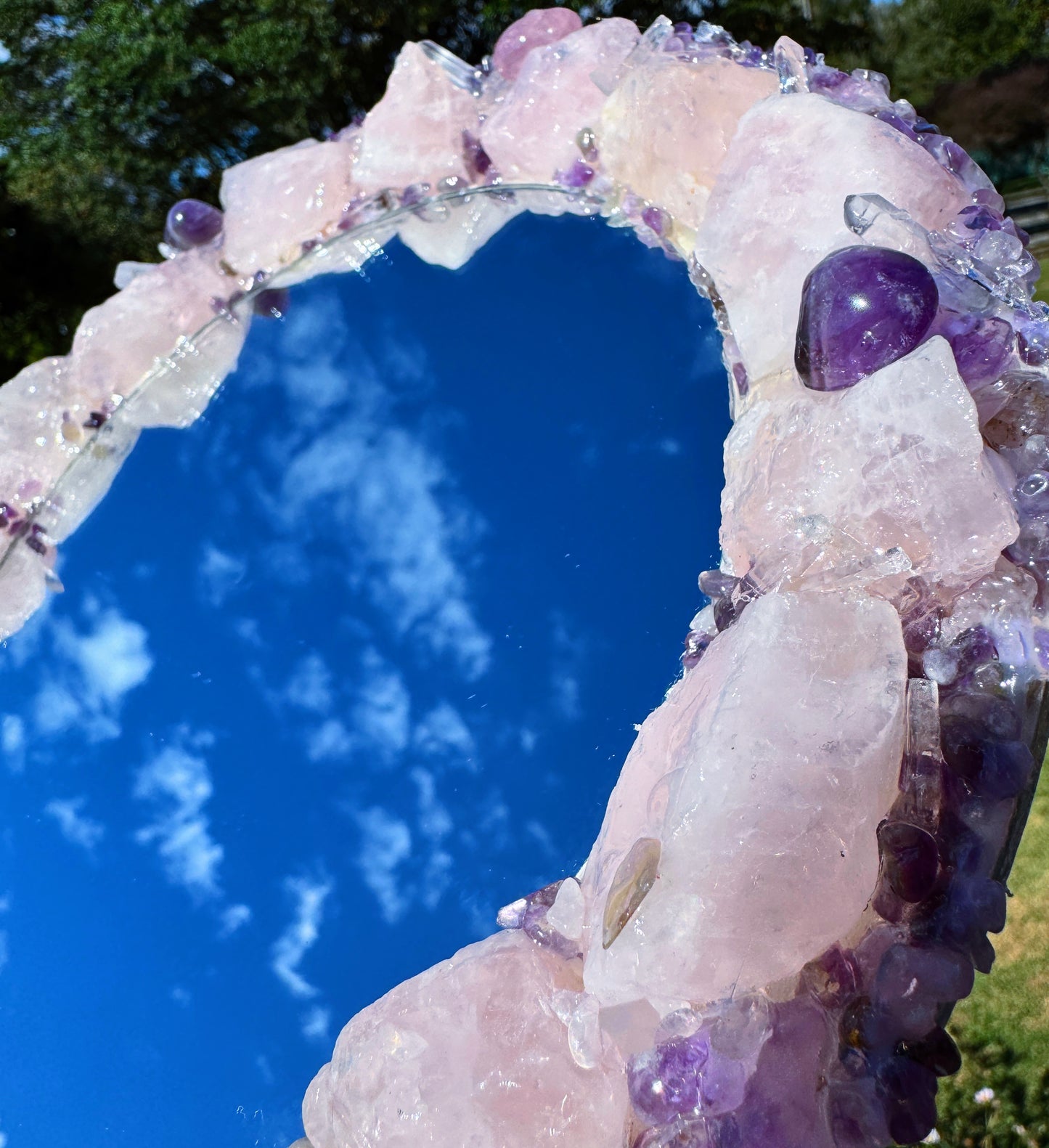 Crystal Mirror “Athena” #1