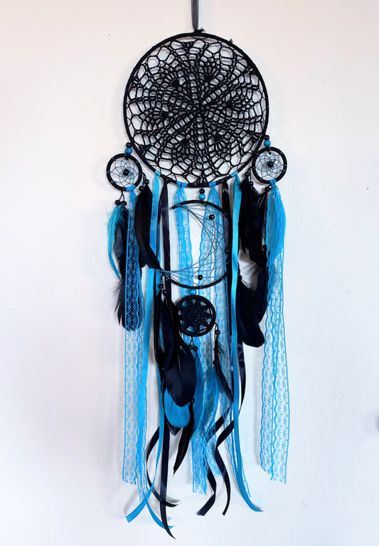 Large Turquoise Dream Catcher