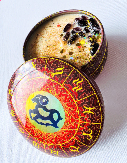 Zodiac Soy Candles .
