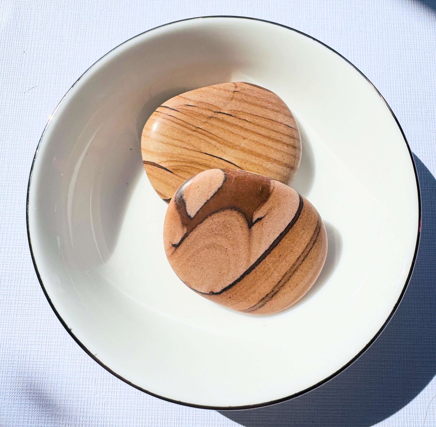 Picture Jasper Palm Stone