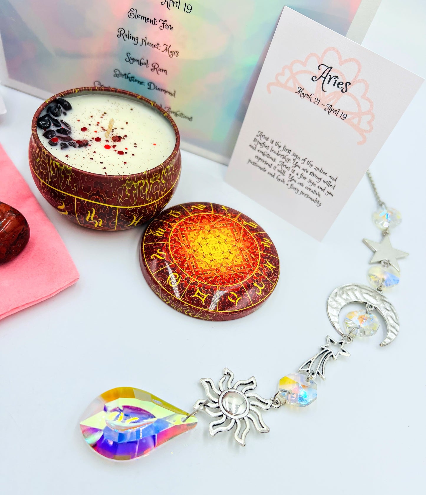 Zodiac Gift Box With Sun Catcher