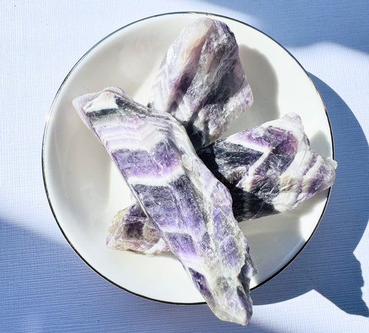 Chevron Amethyst Shards