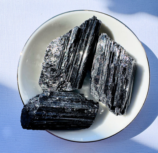 Black Tourmaline Rough