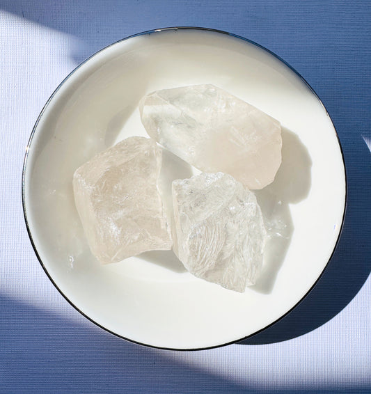 Clear Quartz Rough.