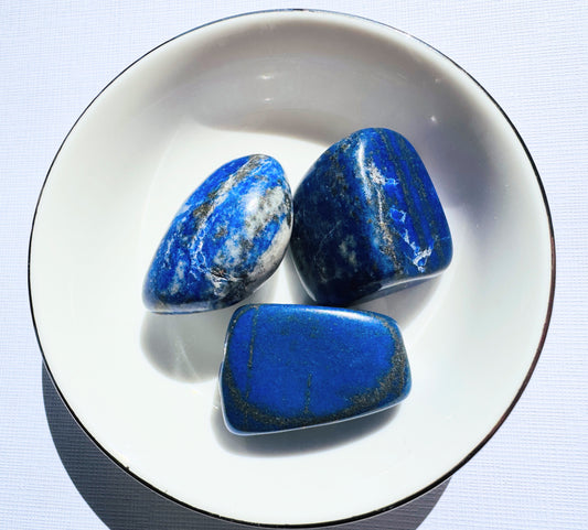 Lapis Lazuli Tumbled Stones 25-35g