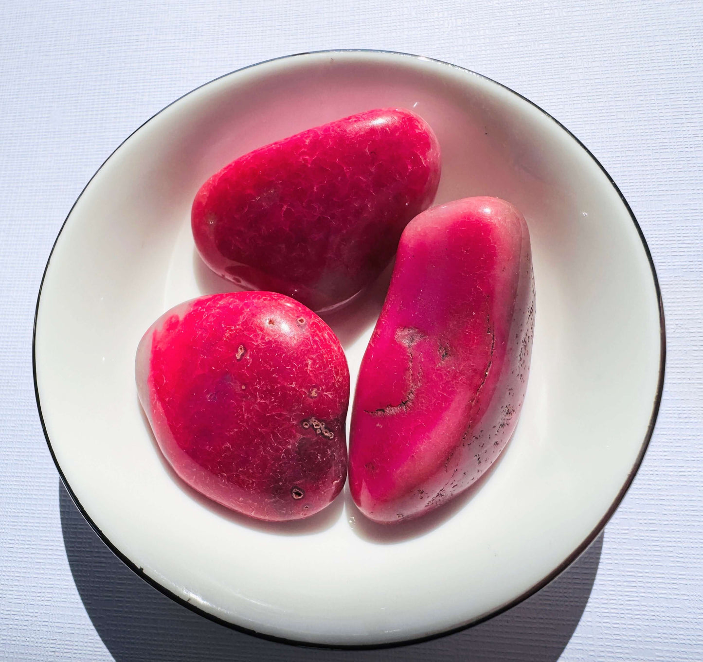 Coloured Agate Tumbled Stones.