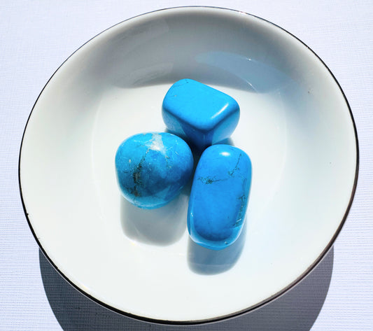 Dyed Blue Howlite