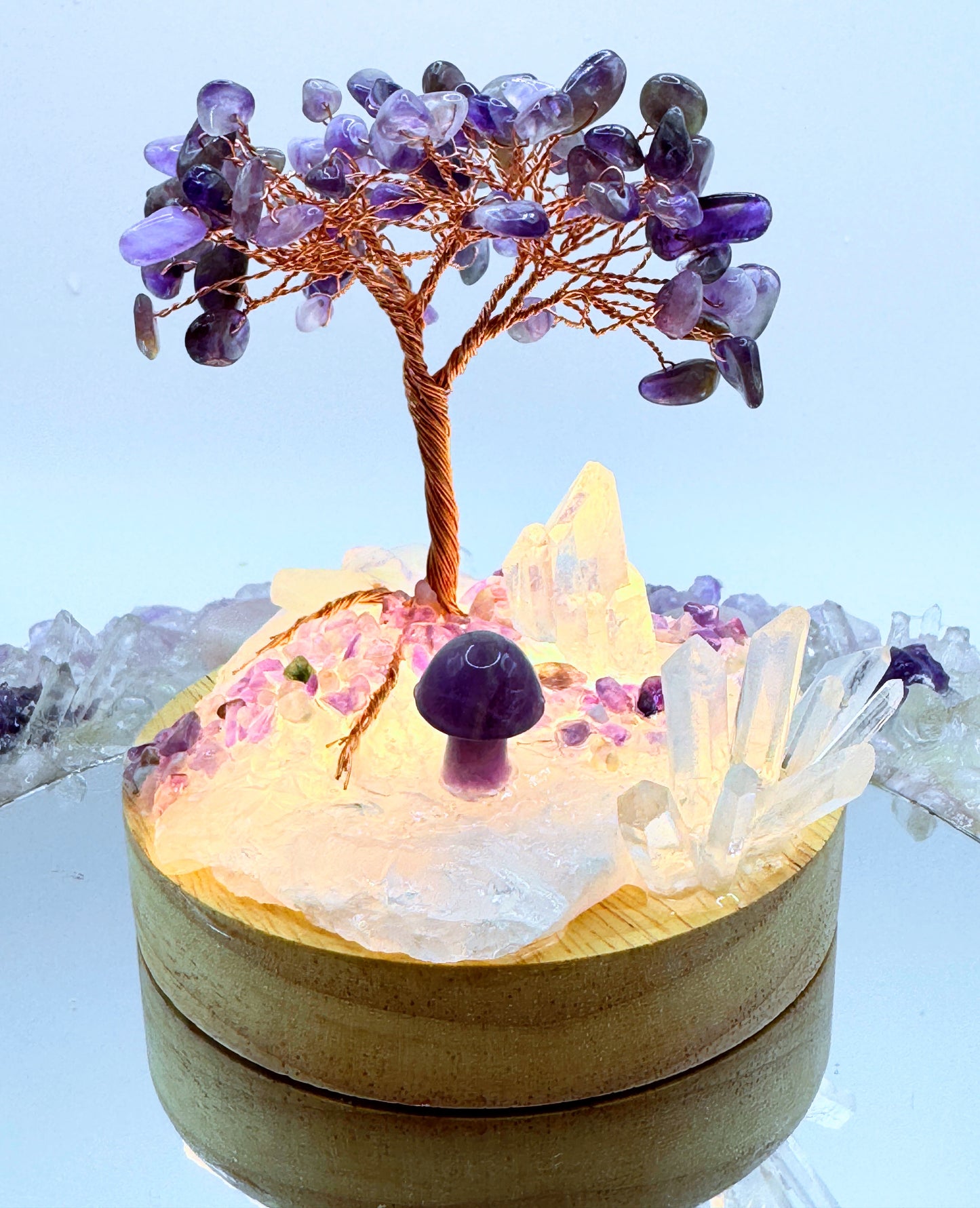 Crystal Tree Lamp #1