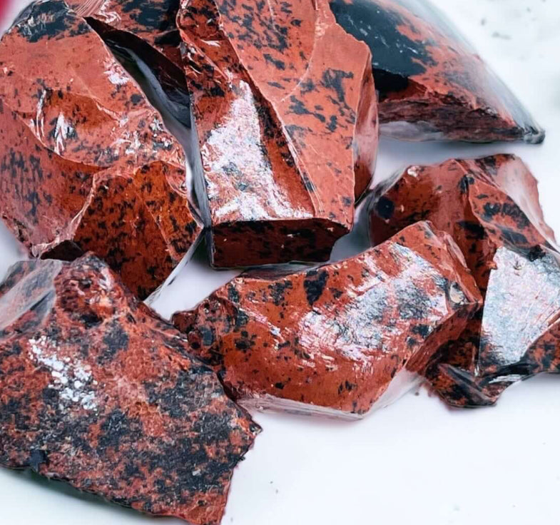 Mahogany Obsidian Rough.