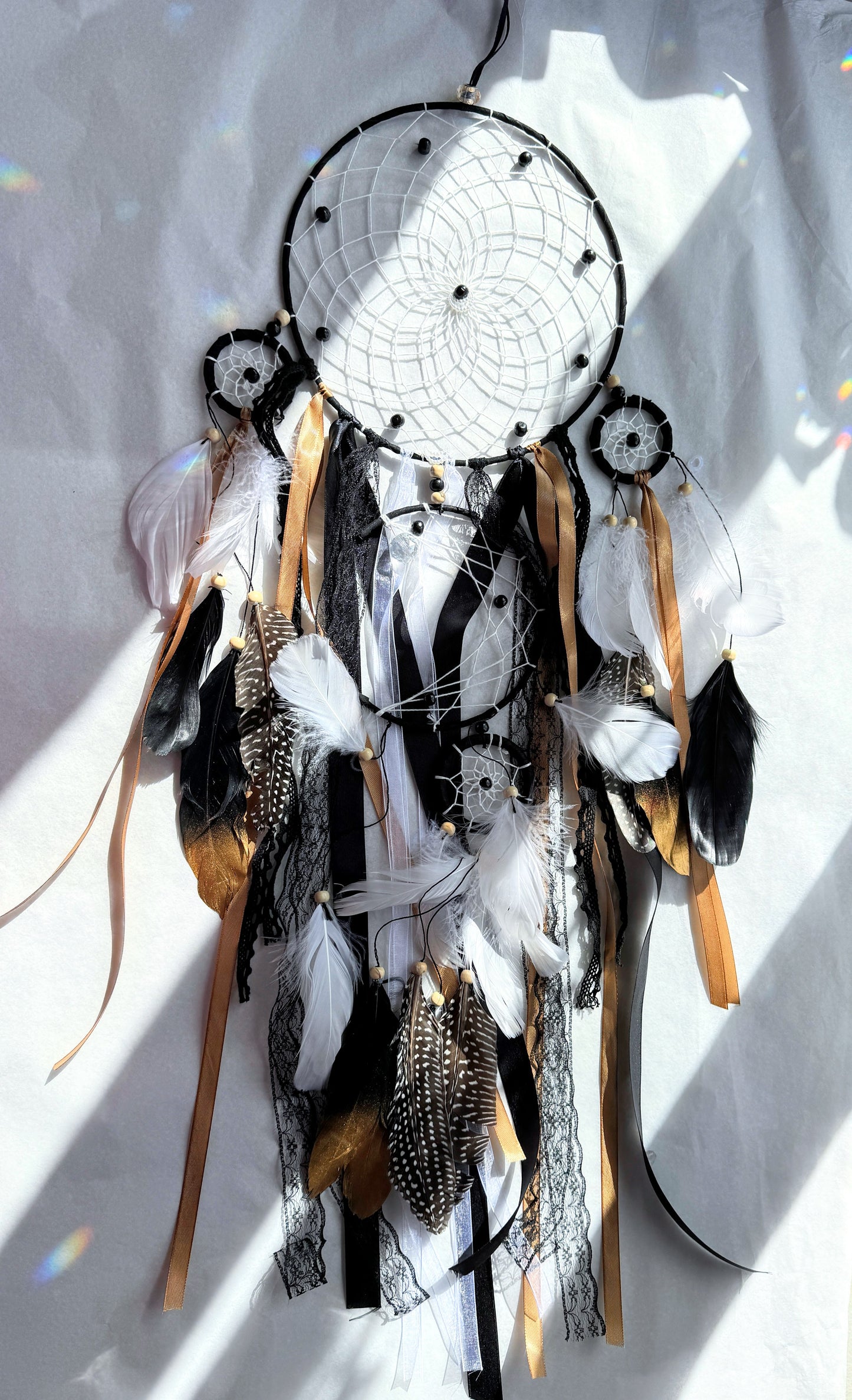 Black Large Dream Catcher