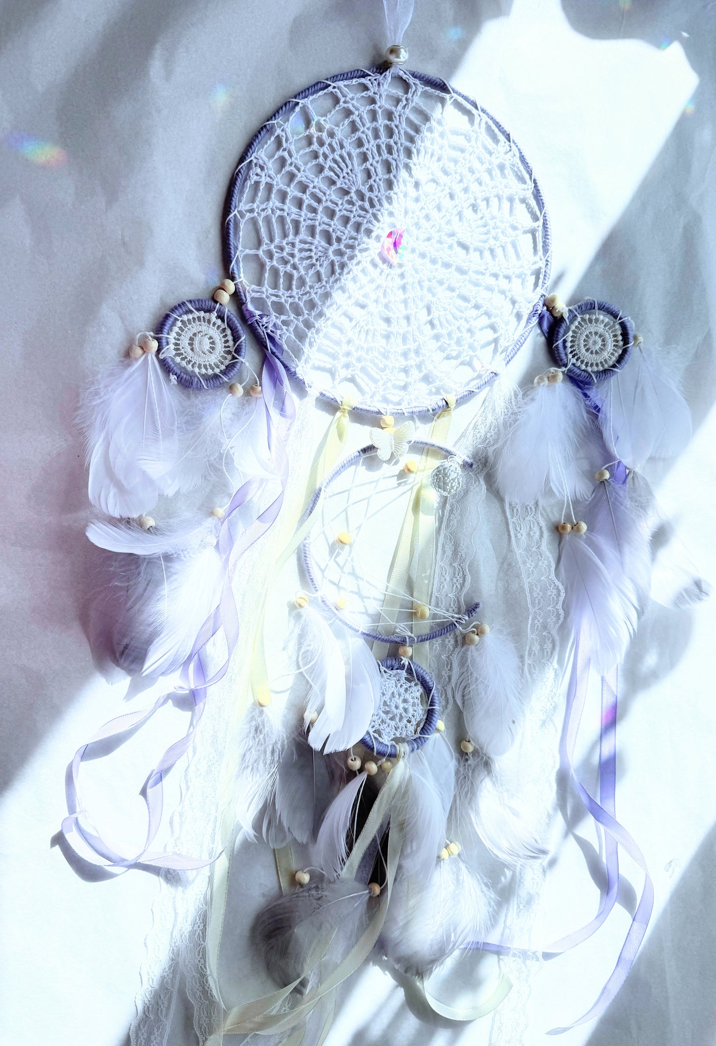 Large Lavender Dream Catcher