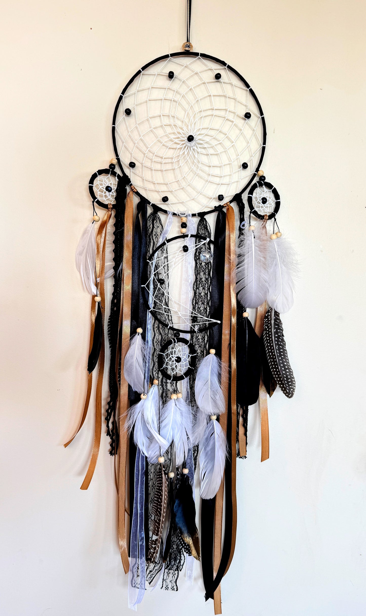 Black Large Dream Catcher