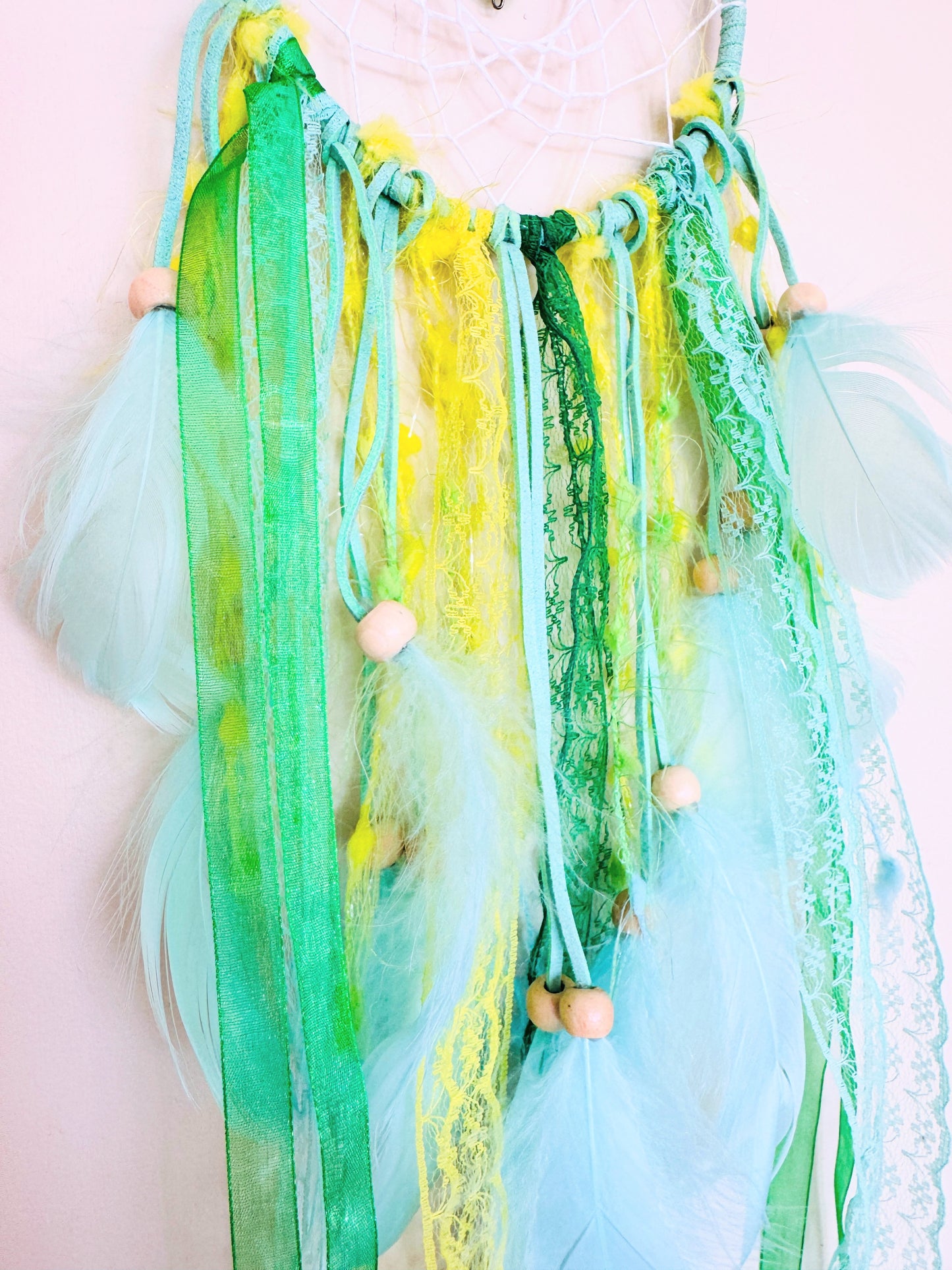 Lime Dreams Dreamcatcher.