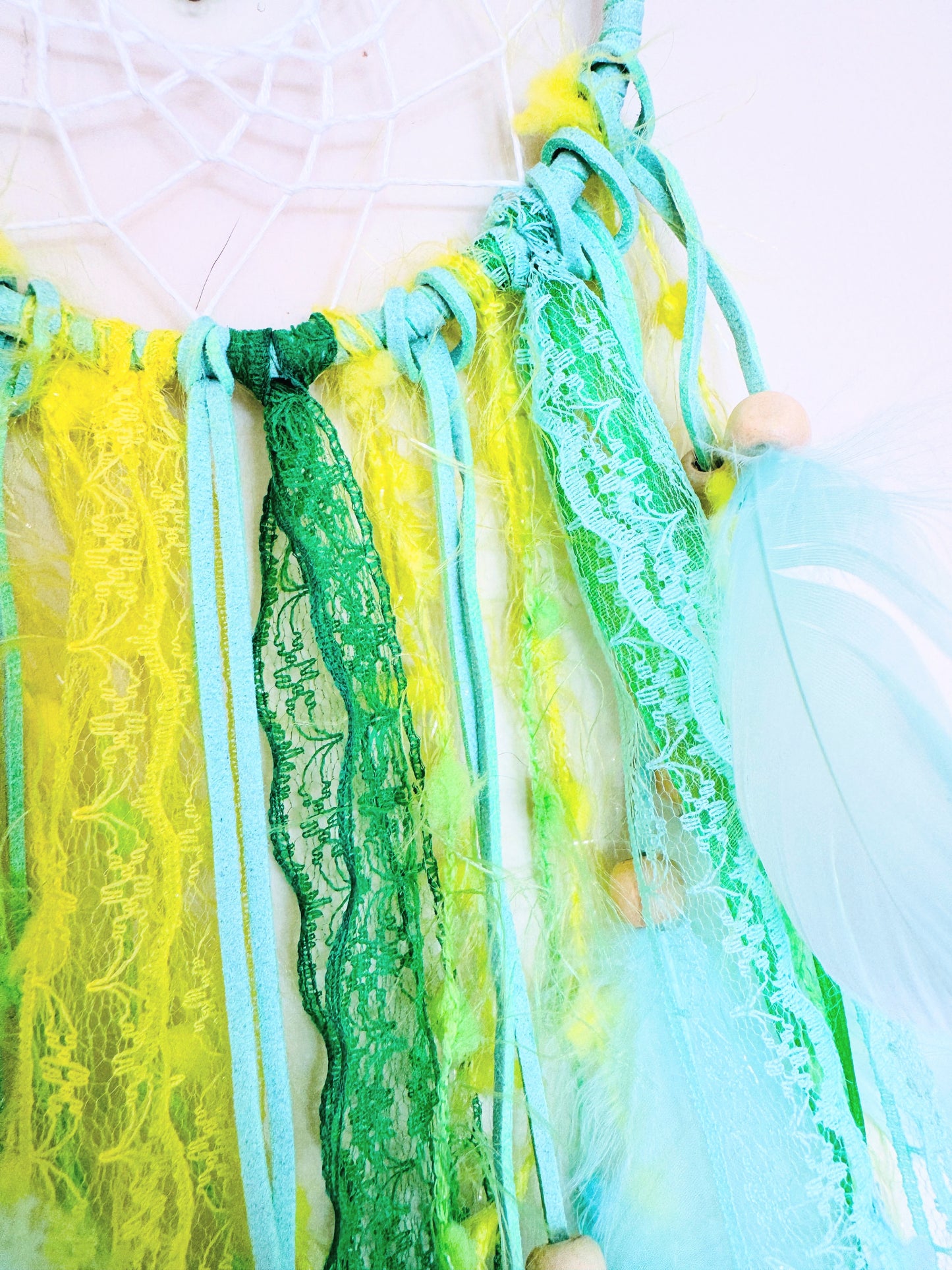 Lime Dreams Dreamcatcher.