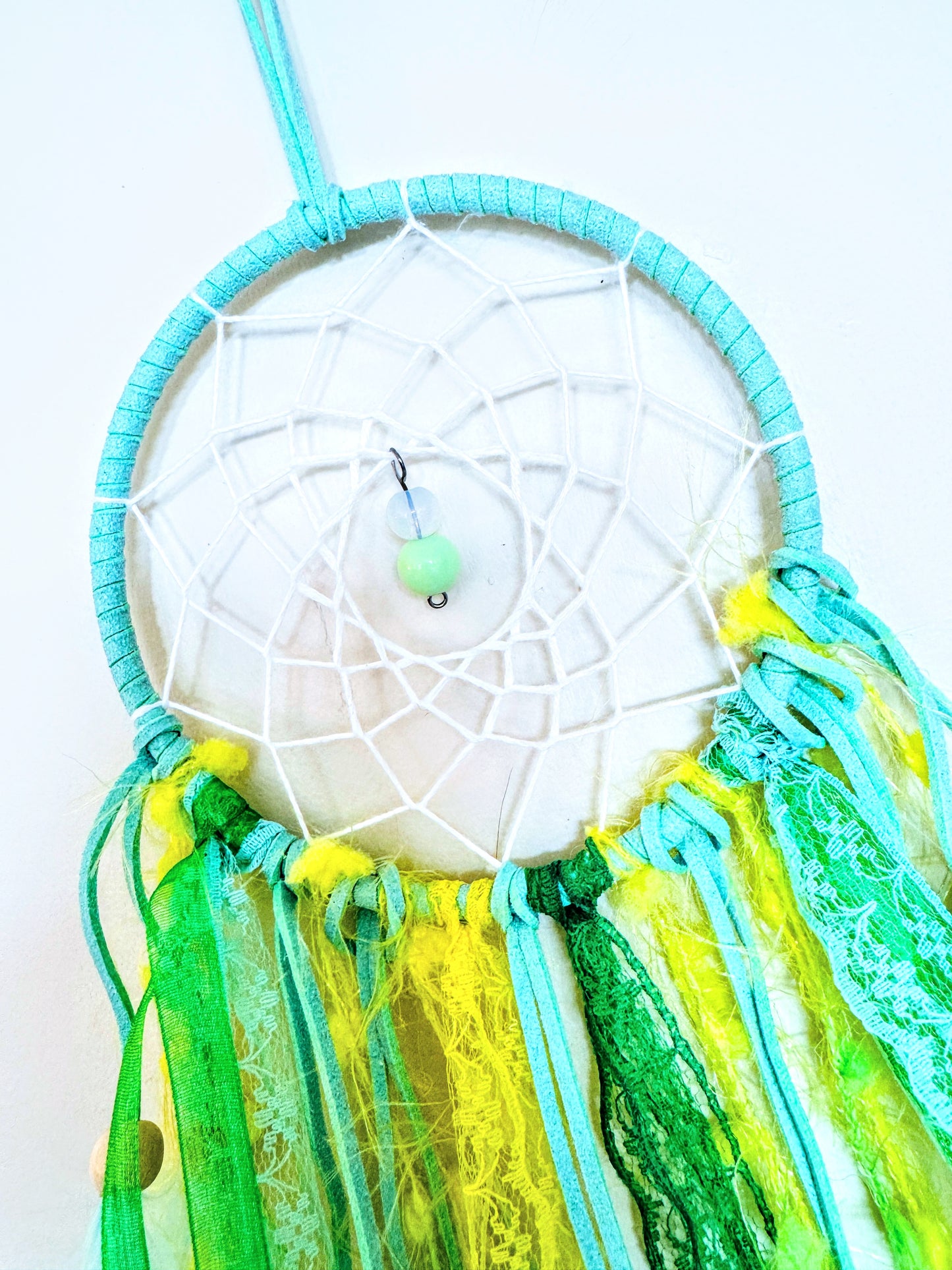 Lime Dreams Dreamcatcher.