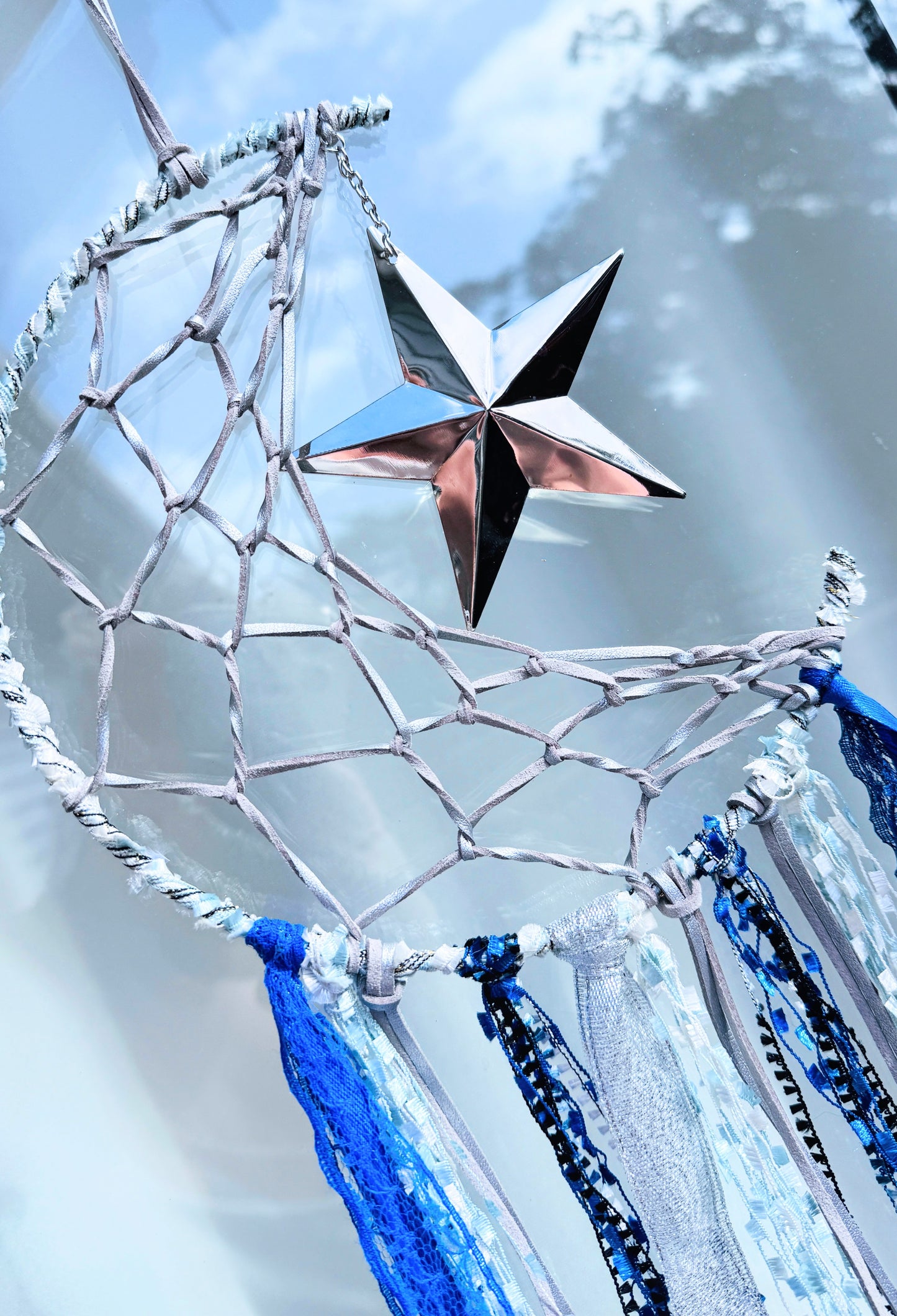 Silver Star Dreamcatcher