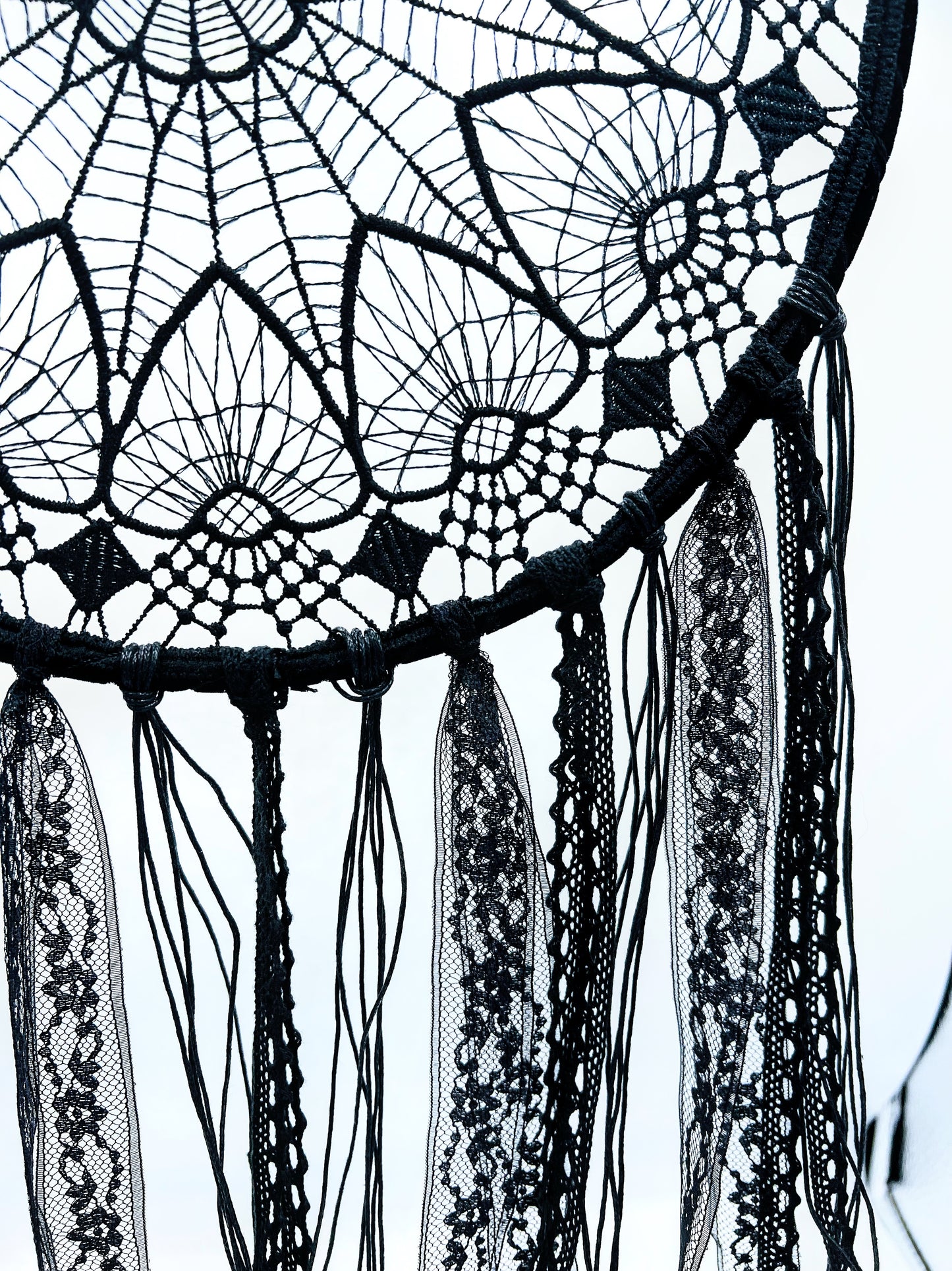 Black Lace Dream Catcher.