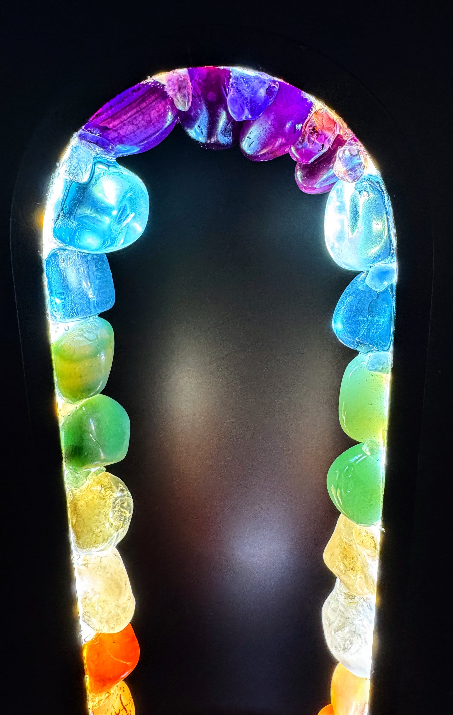 Crystal Lamp “Rainbow Glow”