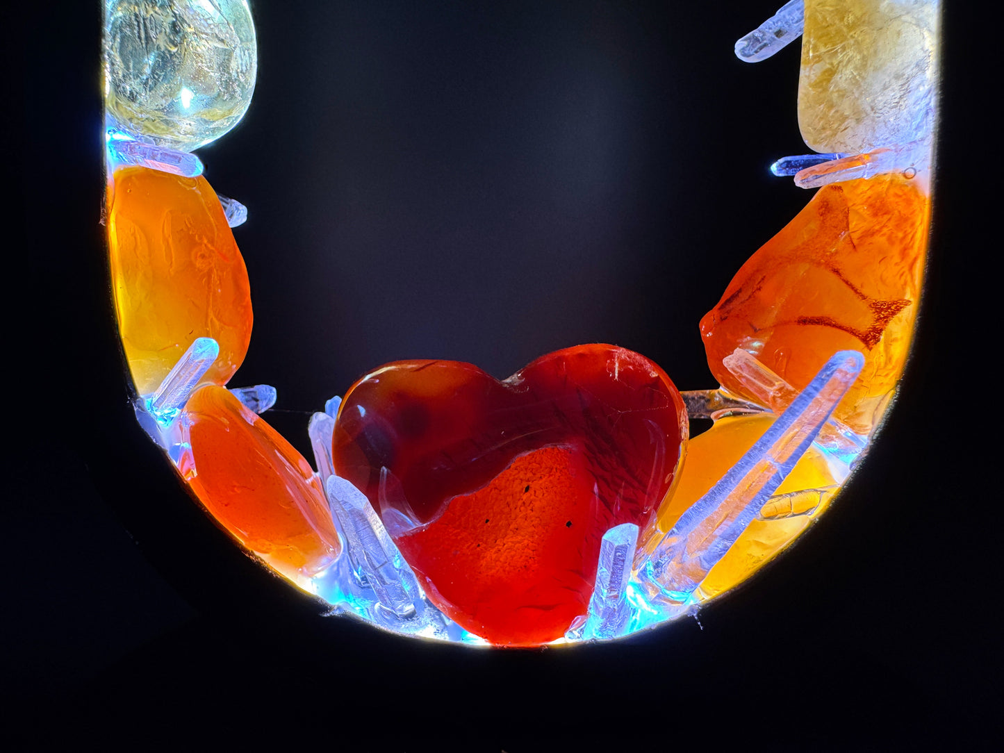 Crystal Lamp “Rainbow Aura”