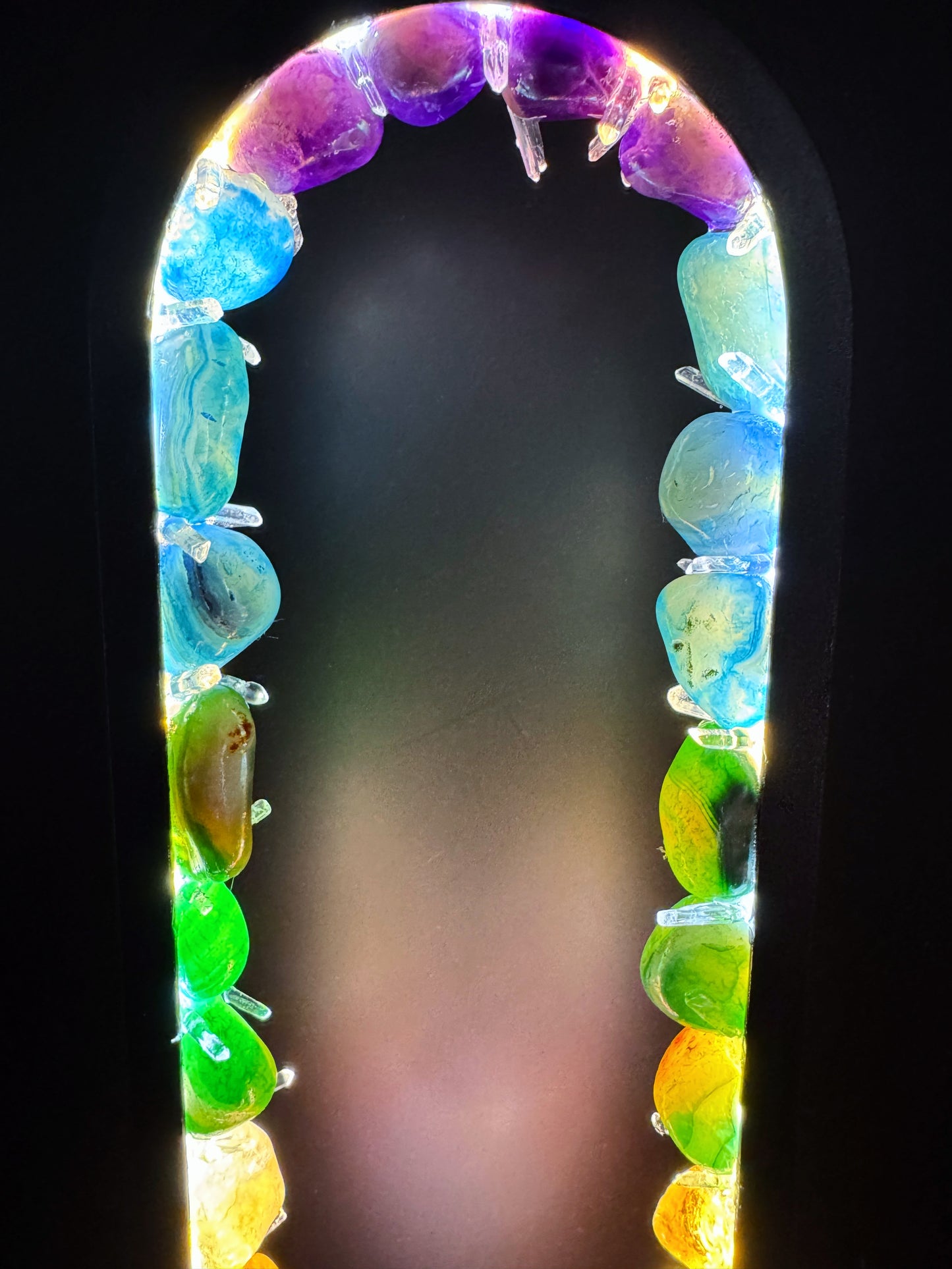 Crystal Lamp “Rainbow Aura”