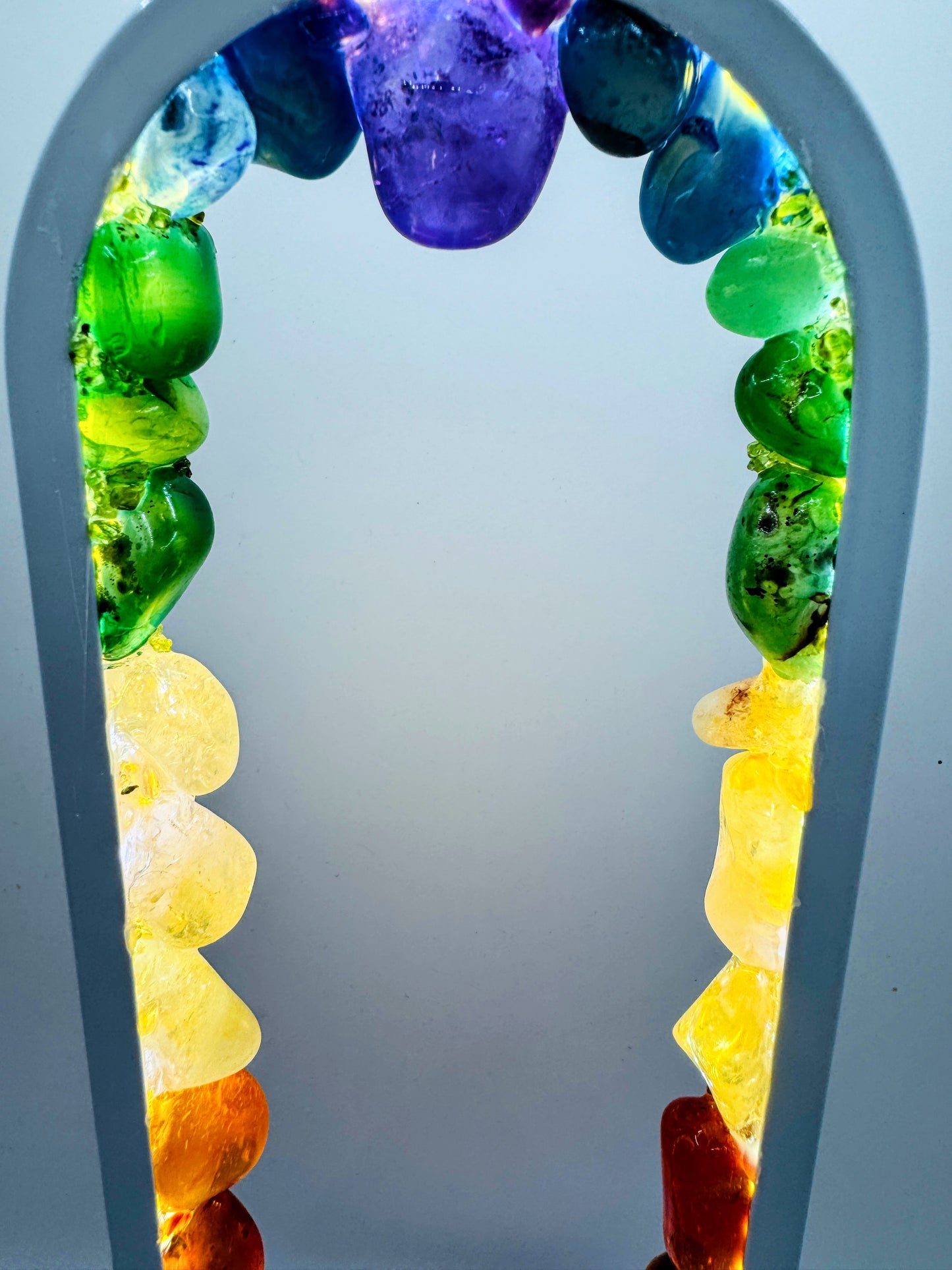 Crystal Lamp “Rainbow Love”
