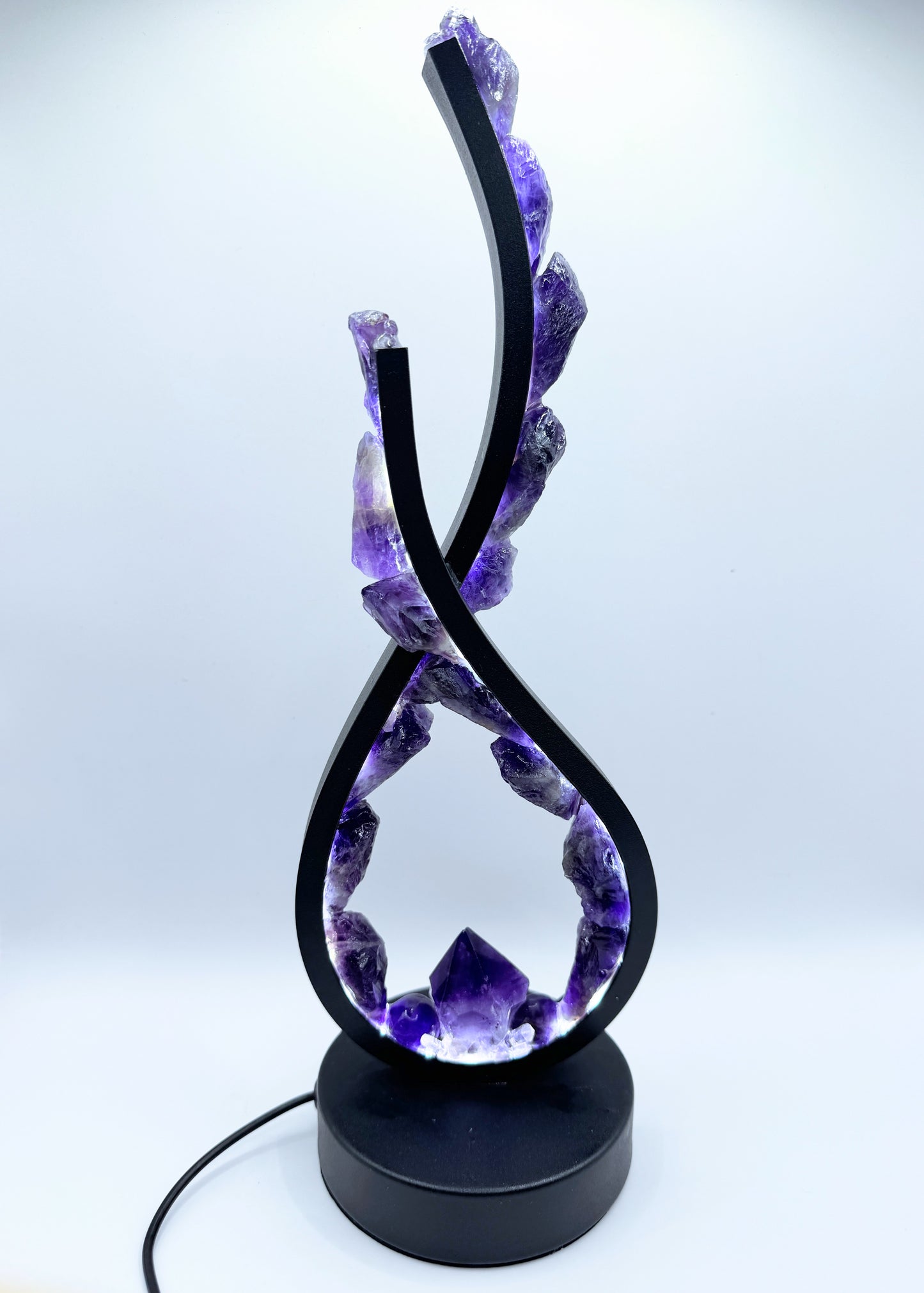 Flame Crystal Lamp “Eternal Flame”