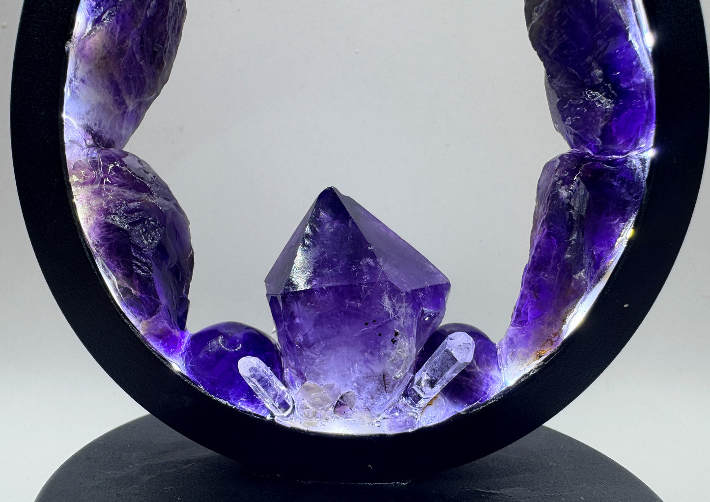 Flame Crystal Lamp “Eternal Flame”