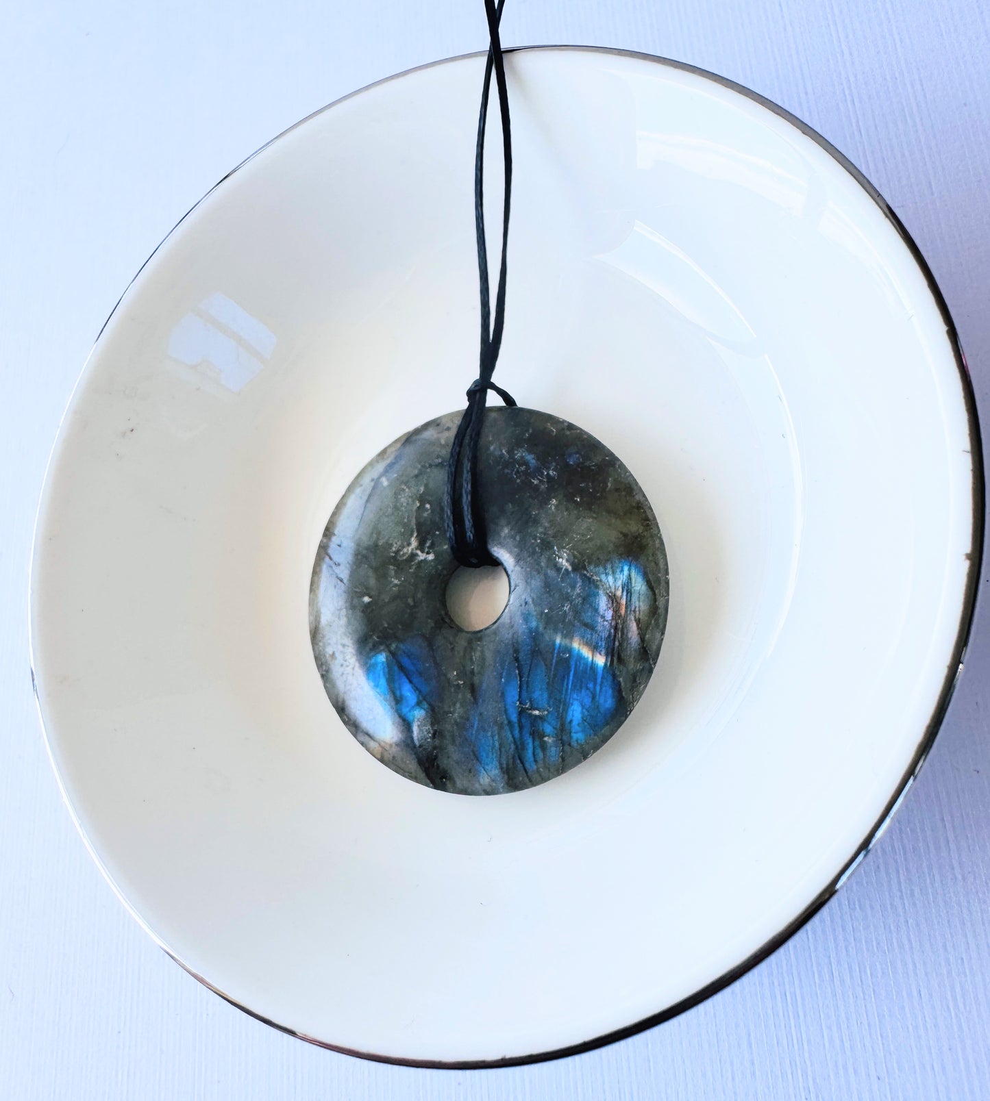 Crystal Donut pendant
