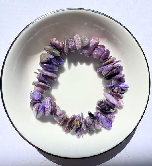 Crystal Chip Bracelets (larger chips)