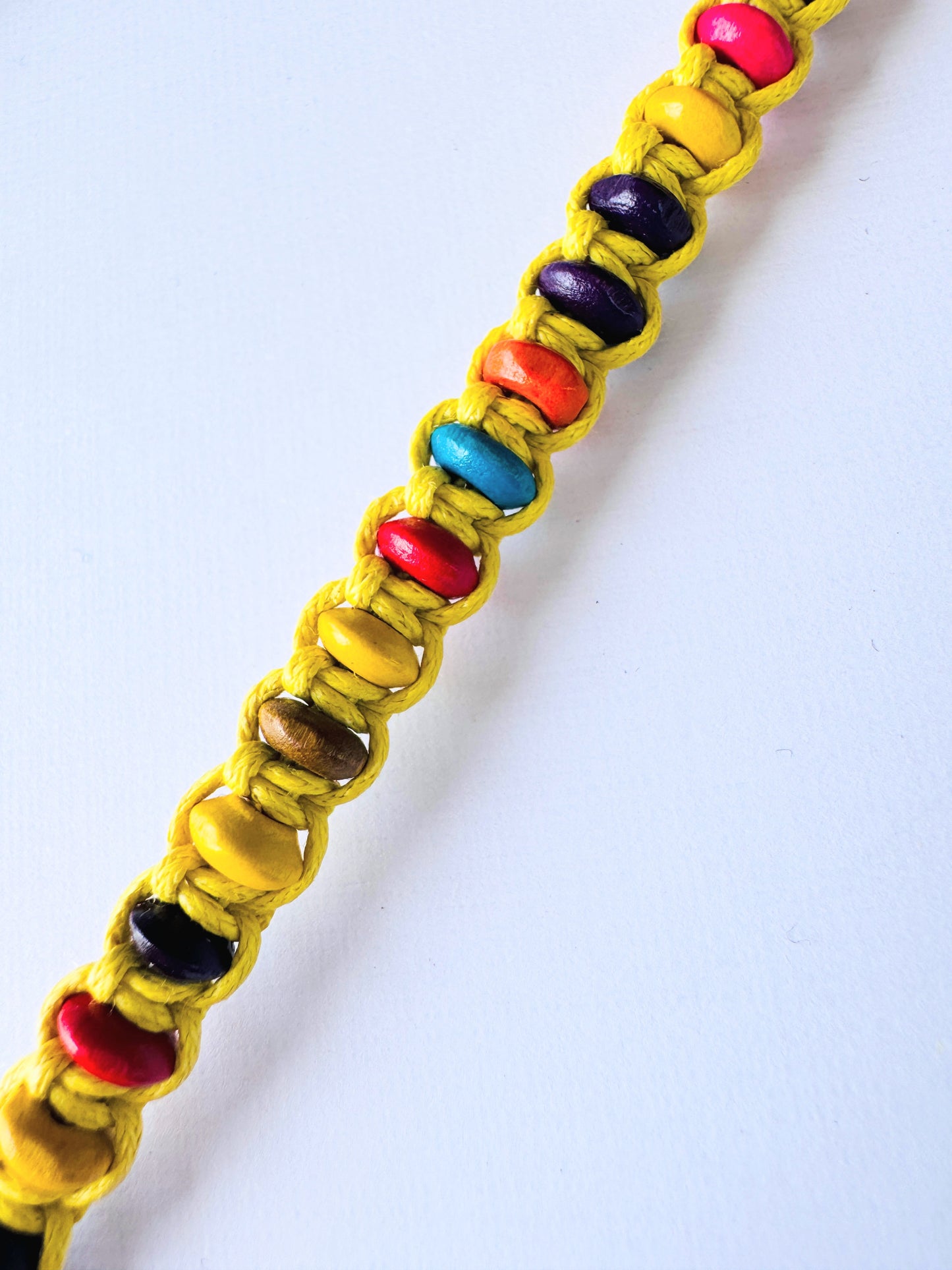 Rainbow Friendship Bracelets.