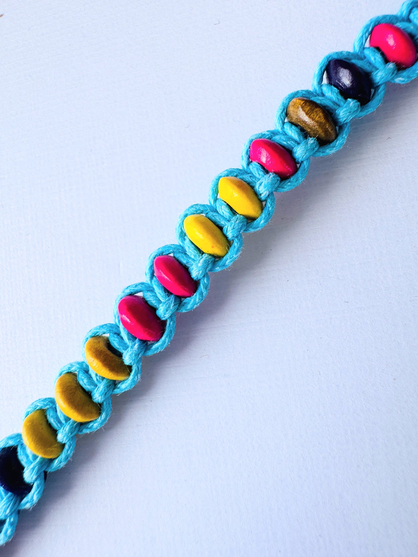 Rainbow Friendship Bracelets.