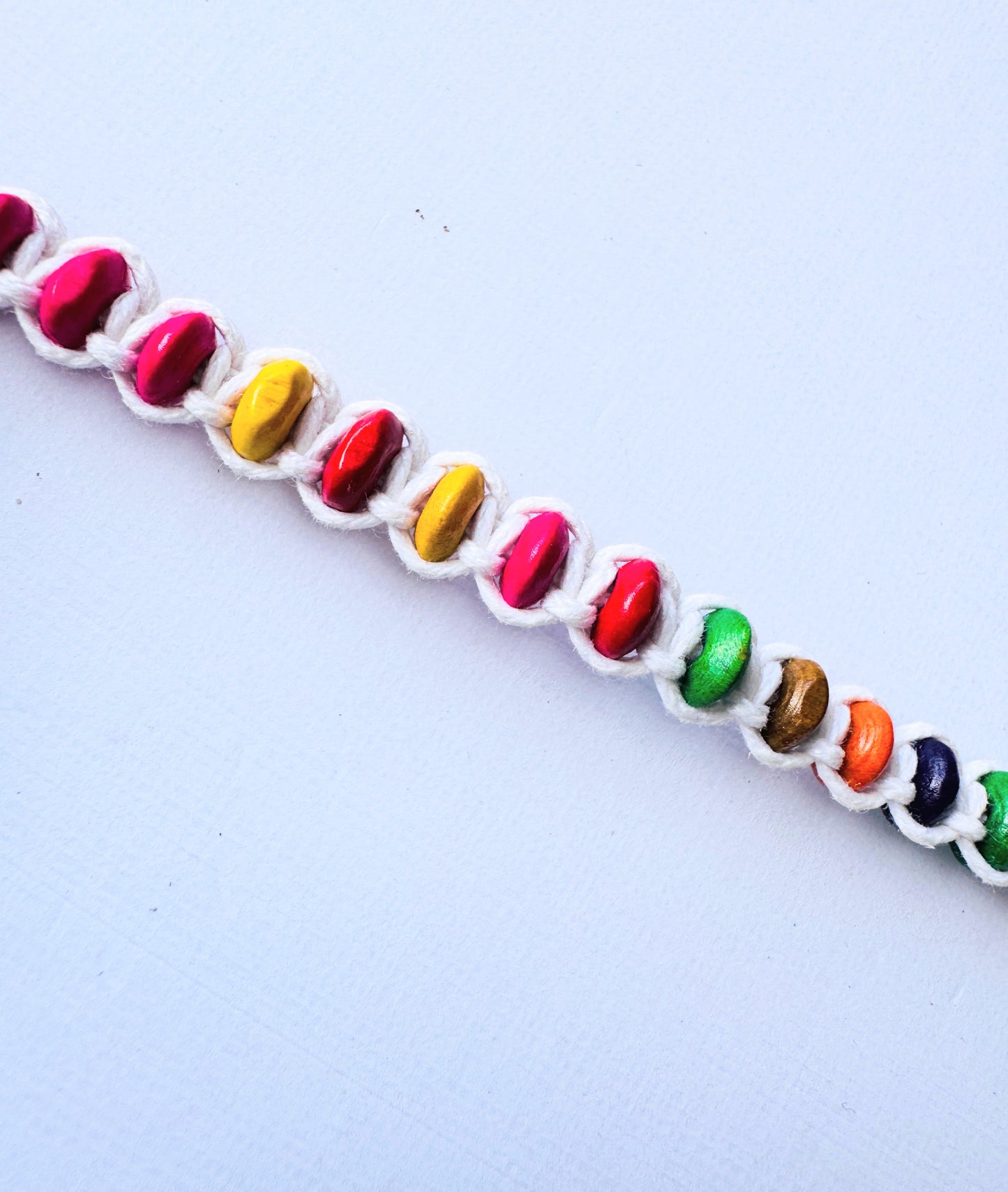 Rainbow Friendship Bracelets.