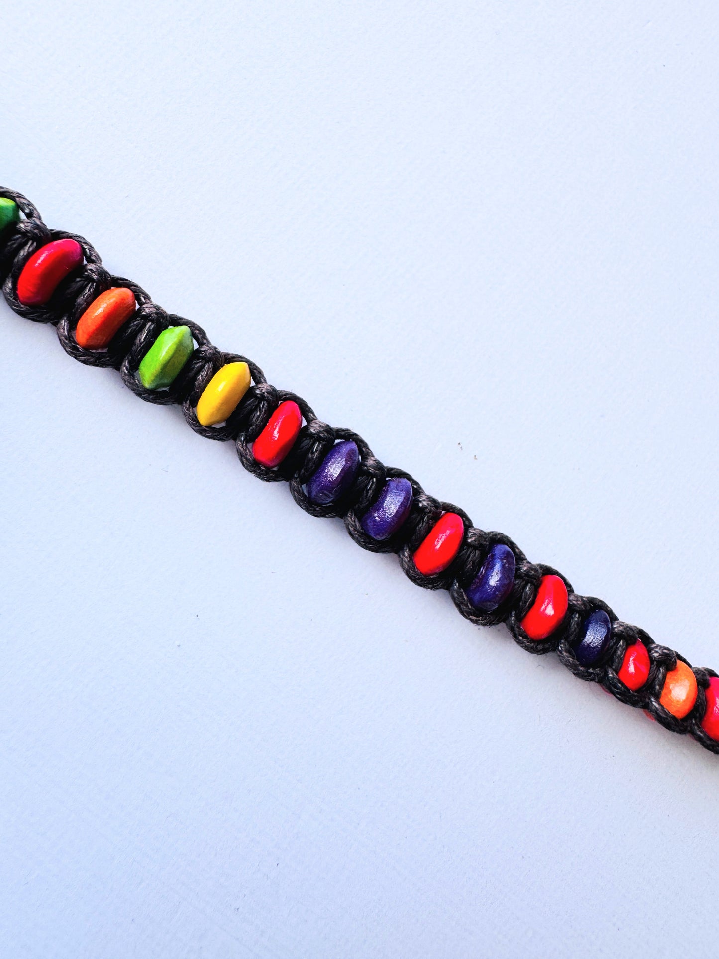 Rainbow Friendship Bracelets.