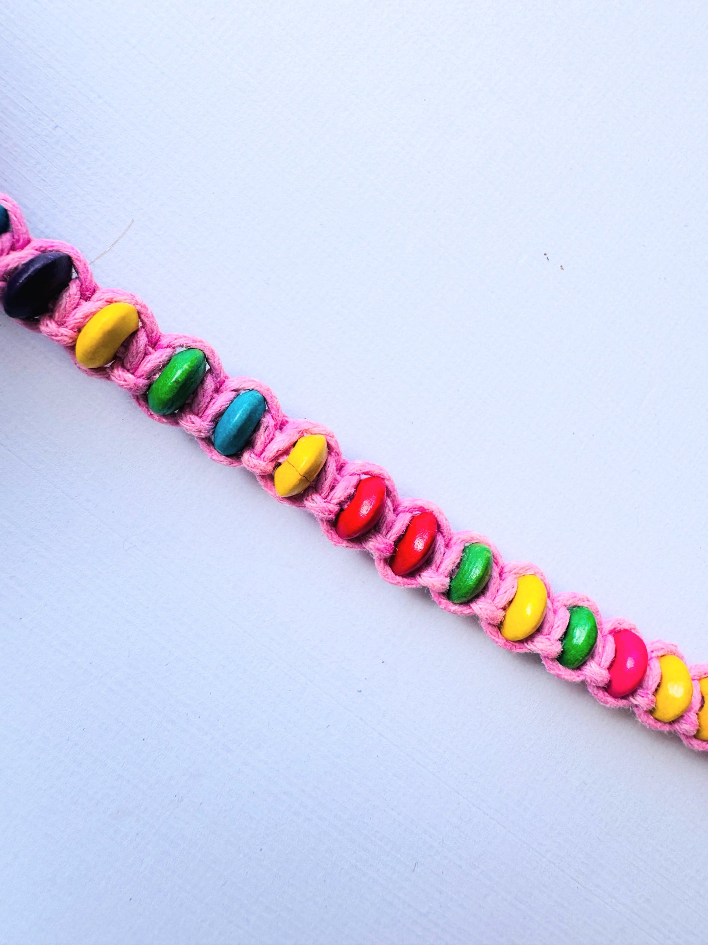 Rainbow Friendship Bracelets.