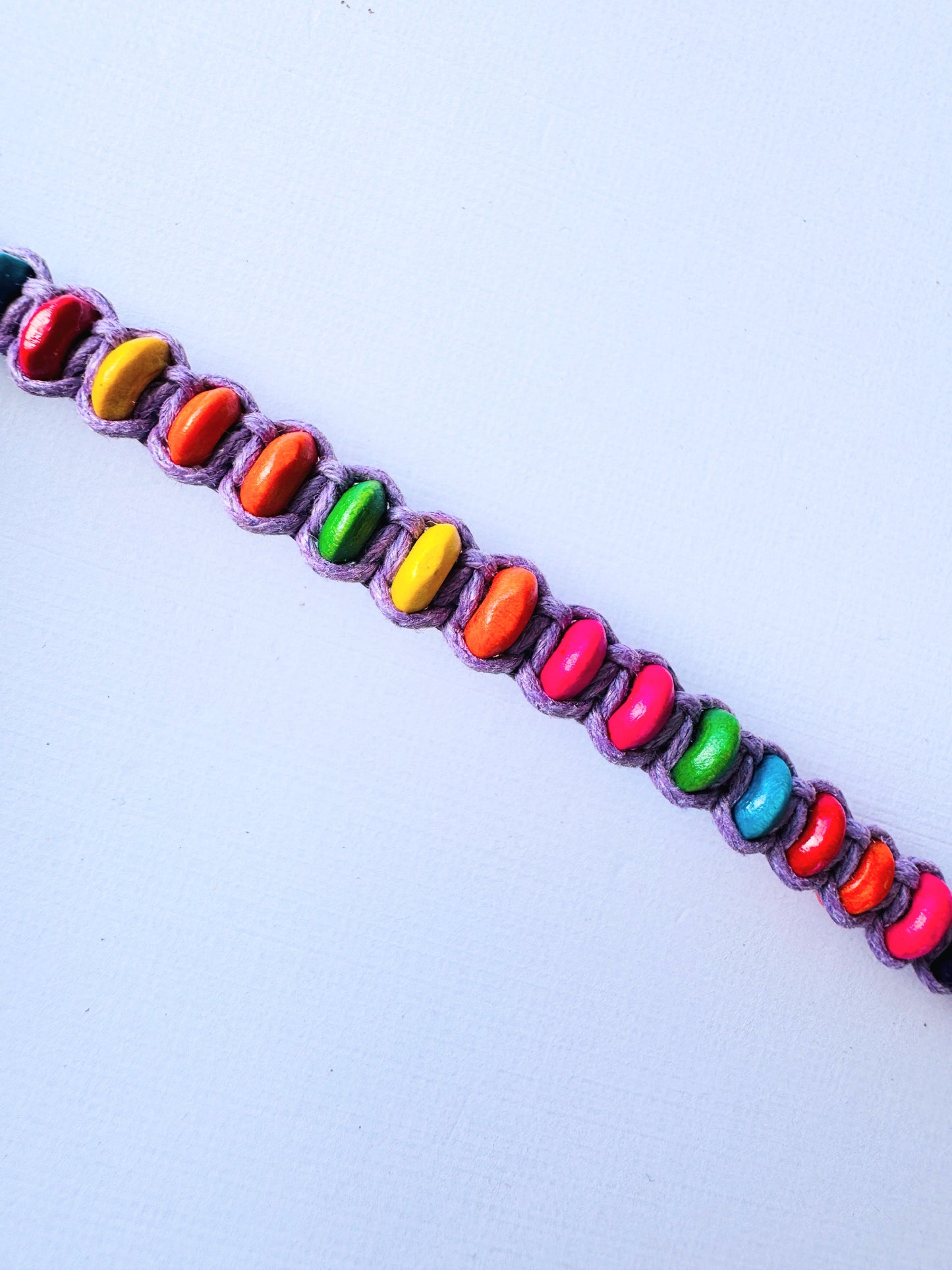 Rainbow Friendship Bracelets.