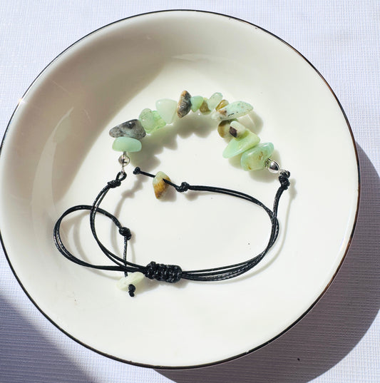 Crystal Chip String Bracelets