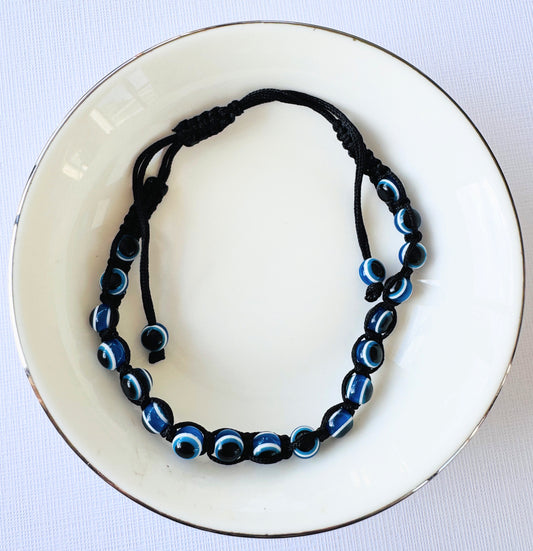 Ajustable Evil Eye Bracelet
