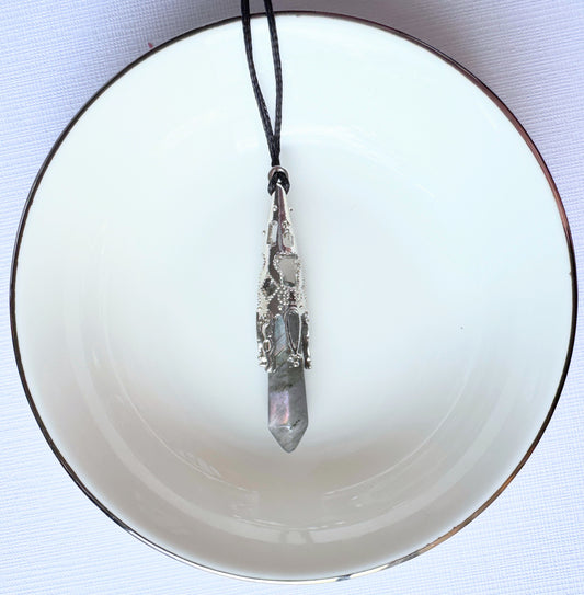 Filigree Crystal Pendants small