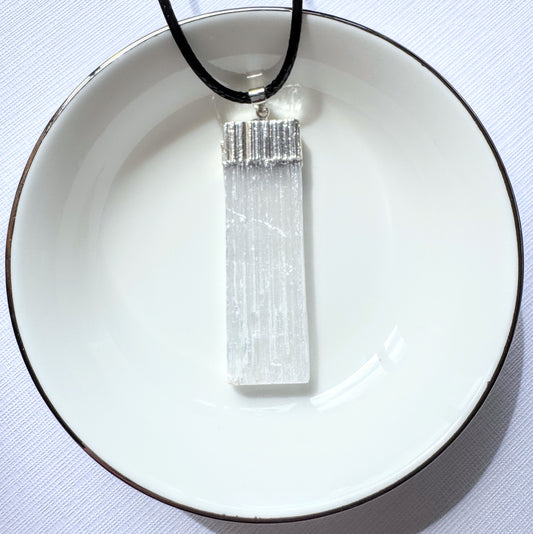 Selenite Pendant