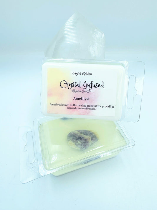 Crystal Infused Soap Bar