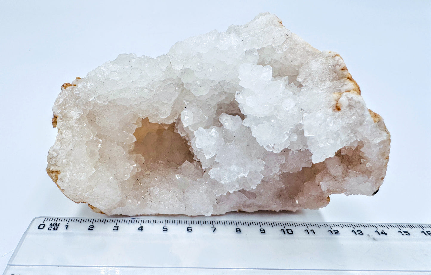 Clear Quartz Druzy Geode 631g