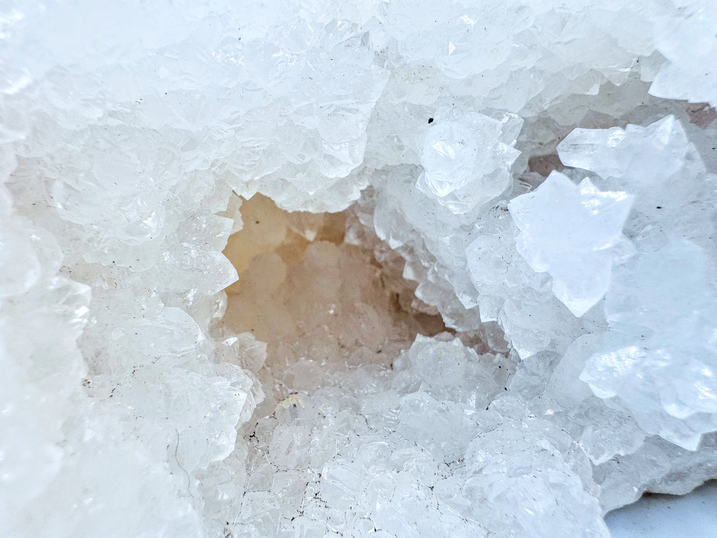 Clear Quartz Druzy Geode 631g