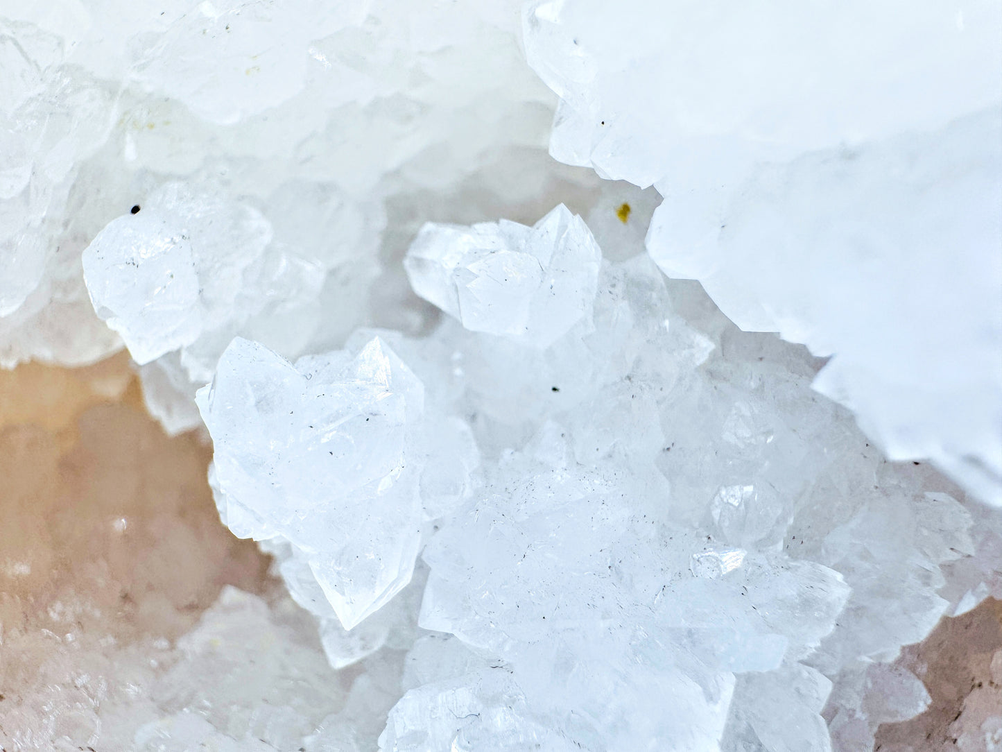 Clear Quartz Druzy Geode 631g