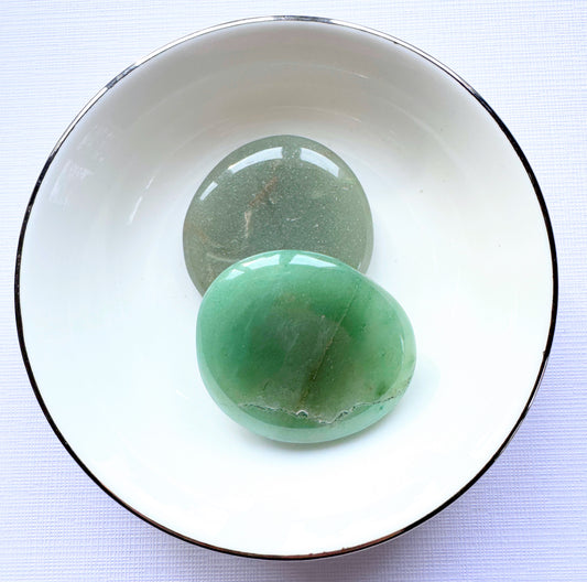Green Aventurine Palm Stone