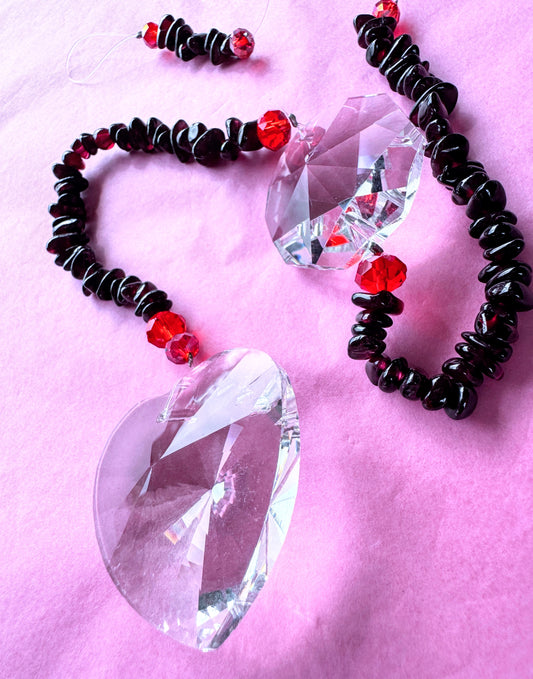 Double Crystal Suncatcher