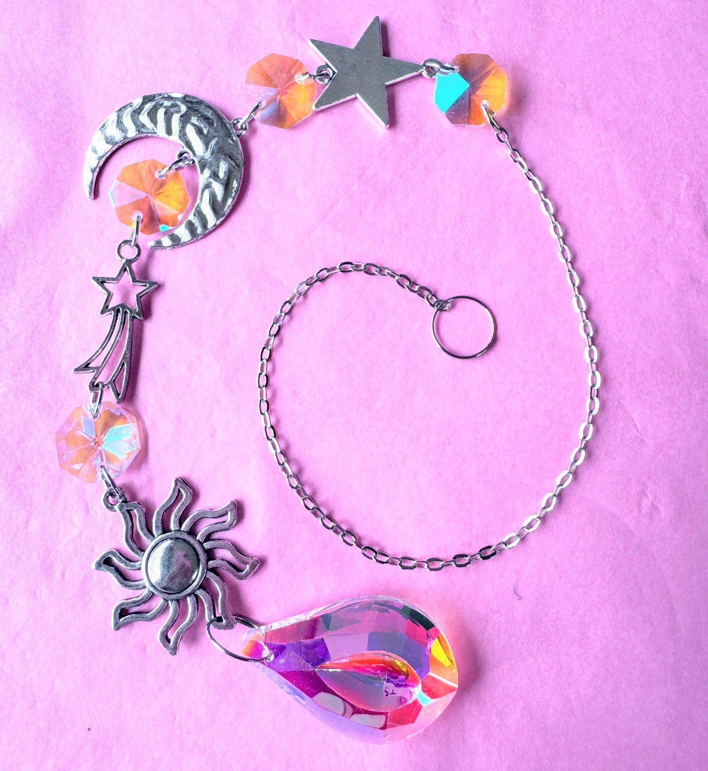 Iridescent Starburst Suncatcher.